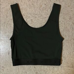 TomboyX Dark Green Compression Top